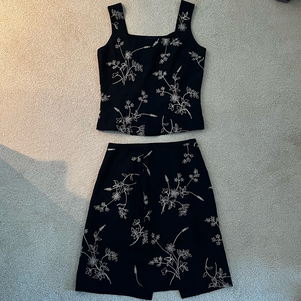 Linen & Silk Ann Taylor 2-Piece Matching Set